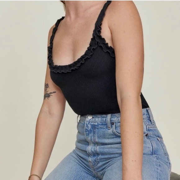 Reformation black bodysuit - Picture 3 of 6